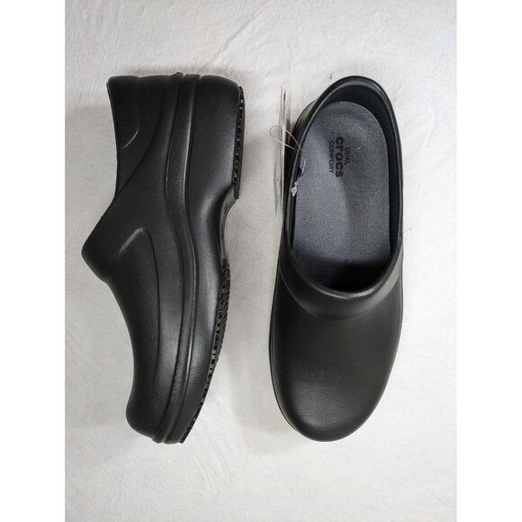 Crocs Neria Pro II Work Shoes non-slip Clogs Women's Size 8 Black 900 - Picture 2 of 10